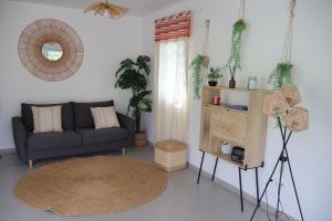 Χώρος καθιστικού στο Villa Maya & Villa Massaï