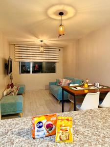 O zonă de relaxare la Luminosa ste con Parking & WiFi