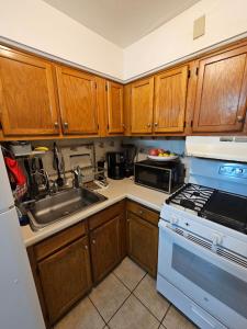 Køkken eller tekøkken på Clientele