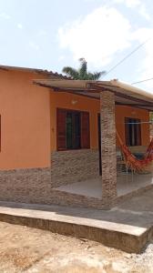 Bygningen som feriehuset ligger i