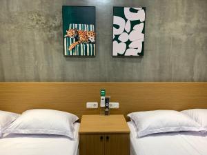 Ένα ή περισσότερα κρεβάτια σε δωμάτιο στο Alena Villa Private Pool +12 φωτογραφίες