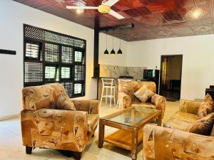 Χώρος καθιστικού στο Kalugala kanda villa