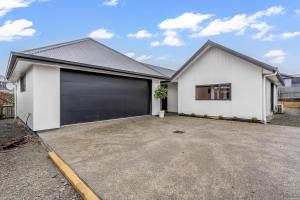 Bygningen som feriehuset ligger i