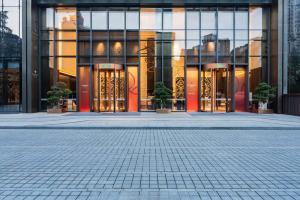 Η πρόσοψη ή η είσοδος του Yashan Tianlai S High-Rise Hotel (Chengdu chunxi road Tianfu Square)