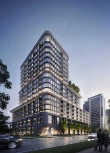 Το κτήριο όπου στεγάζεται  το διαμέρισμα