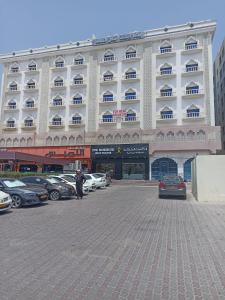 El edificio en el que está el hostel