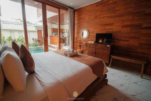Et tv og/eller underholdning på The Maja Villa Uluwatu