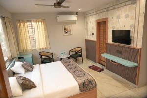 Μια τηλεόραση ή/και κέντρο ψυχαγωγίας στο Hotel Spot Light