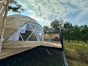 Ảnh trong thư viện ảnh của Domo en bosque con jacuzzi ở Tulancingo