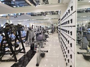 Phòng/tiện nghi tập thể dục tại Crystal Hotel Daegu