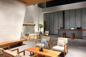 BATIQA Hotel Pekanbaru的休息区