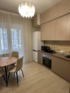 Kuchyň nebo kuchyňský kout v ubytování 4YOU Business class apartment