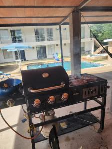 Facilități de grătar disponibile la această pensiune