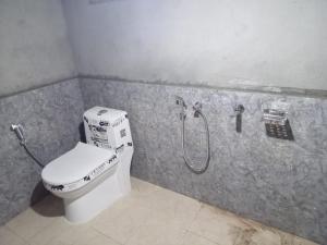 Koupelna v ubytování Shaanstay