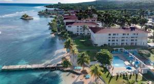 an aerial view of a resort and the ocean at Catalonia Montego Bay - All Inclusive in Montego Bay