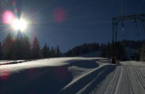Hubertushof durante l'inverno