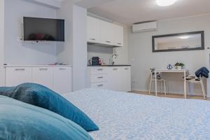 Μια τηλεόραση ή/και κέντρο ψυχαγωγίας στο Bellano Holidays - Casa Ortensia