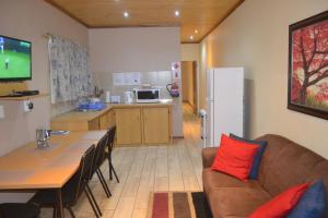 Dapur atau dapur kecil di Hadida Guest House