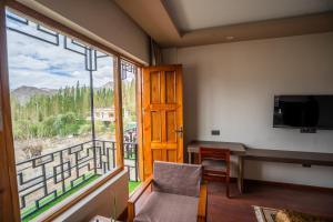 Μια τηλεόραση ή/και κέντρο ψυχαγωγίας στο The Lhababs Ladakh