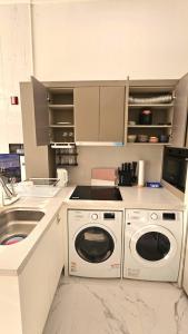 Nhà bếp/bếp nhỏ tại Lighthouse Loft +28 ảnh