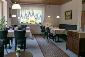 Χώρος καθιστικού στο Haus am Wasserfall