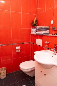 Koupelna v ubytování Nina + 23 fotografií