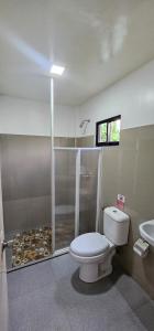 Ένα μπάνιο στο Lunazul Guesthouse