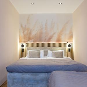 Postel nebo postele na pokoji v ubytování FlowApartment Hof, 24h Checkin, IR-Sauna, Parkplatz, WLan250Mbit