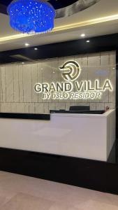 Certifikát, hodnocení, plakát nebo jiný dokument vystavený v ubytování Grand Villa by Oslo Rezidor