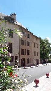 Bygningen som feriehuset ligger i