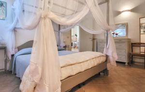 Ένα ή περισσότερα κρεβάτια σε δωμάτιο στο Villa Magnolia