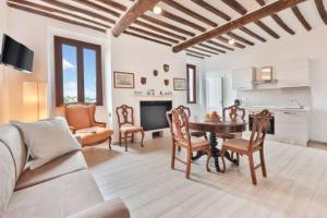 Χώρος καθιστικού στο Villa Maria Teresa