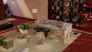 Χώρος καθιστικού στο The Lince Ecorkhotel Évora