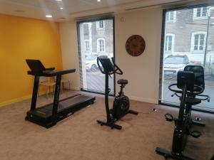 The fitness centre and/or fitness facilities at DOMITYS - Les Trèfles