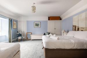 Postel nebo postele na pokoji v ubytování Craigallan - Elie