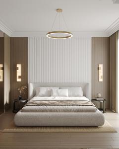 Postel nebo postele na pokoji v ubytování Park Villas Resort&Spa Govora