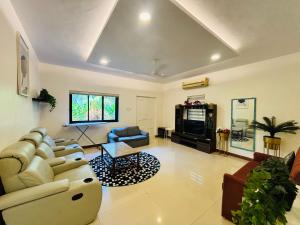 Χώρος καθιστικού στο AR APARTMENTS & VILLAS - Assagao