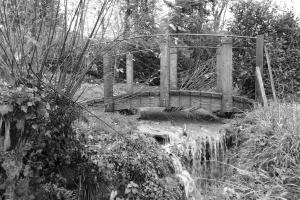 Κήπος έξω από το les chalets d'alzen