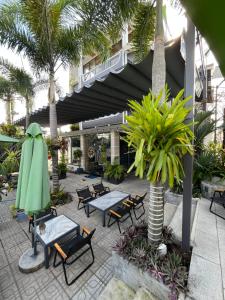 Εστιατόριο ή άλλο μέρος για φαγητό στο Rooftop villa hien dai 2 người +12 φωτογραφίες