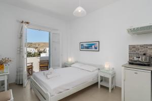 Η κουζίνα ή μικρή κουζίνα στο Apollon Rooms 2