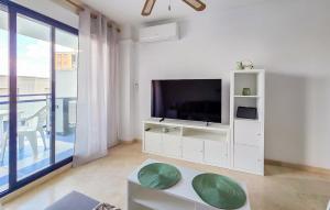 Μια τηλεόραση ή/και κέντρο ψυχαγωγίας στο Awesome Apartment In Guardamar De La Safor