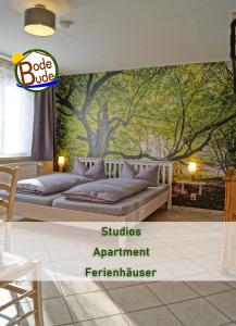 Χώρος καθιστικού στο BodeBude