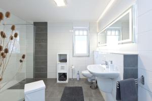 Ванная комната в Apartment unter den Kiefern