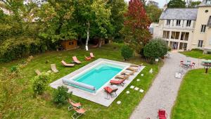 Πισίνα στο ή κοντά στο La Villa Mirabelle 2min d'Arromanches-les-Bains