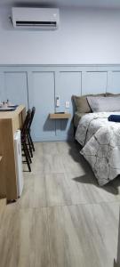 Foto de Suíte aconchego azul