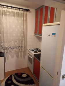 Kuchyň nebo kuchyňský kout v ubytování Kasapinoff