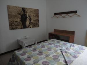 Postel nebo postele na pokoji v ubytování Música do Mar