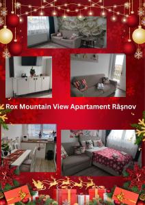 Posezení v ubytování Rox Mountain View Apartament