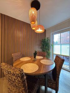 Χώρος καθιστικού στο Ferienhaus Anni