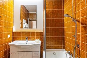 Koupelna v ubytování Haus Excelsior Top 17
